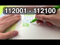 ✍️ Writing 112001 to 112100
