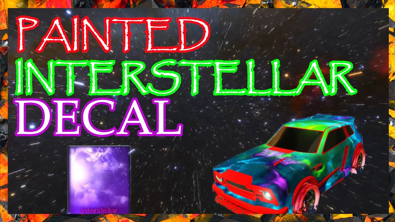 Painted Interstellar Black Market Decals Still Unrivaled