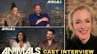Animals Netflix Cast Interview: Ben Affleck, Kerry Washington & Gillian Anderson Spill EVERYTHING!