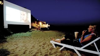 Кинодамба: кинотеатр на пляже