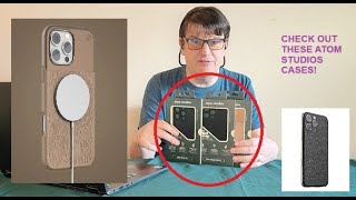 Atom Studio Review Soft Grip iPhone 16 Pro and Pro Max + Split Wood Fiber Case iPhone 16 Pro Max screenshot 5