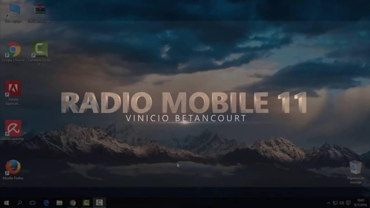 RadioMobile - Google Eart - 10 - YouTube
