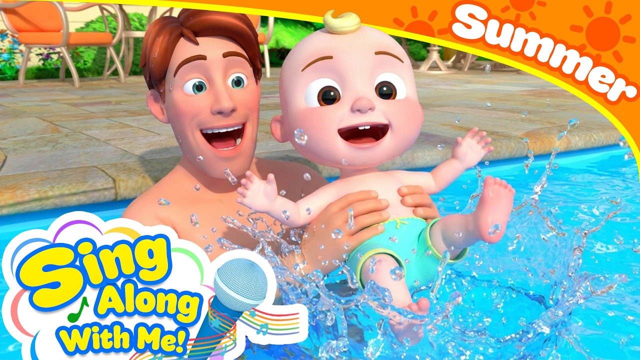 JJ Learns to Swim! 🌊 Swimming Song | BEST OF COCOMELON | Sing Along With Me! | Kids Songs