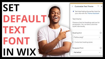 How to Set Default Text Font in Wix [QUICK GUIDE]