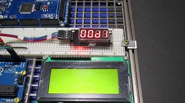 TM1637 4 digits seven segment display
