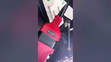 2019 Jeep Compass Latitude smart key programming - 12+8 cable adapter location