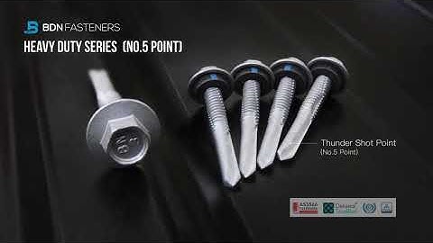 BDN No5 Point – Drills through 13mm steel like butter!