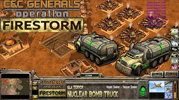 C&C Generals ZH GLA Terror 2 vs 5 Hard Army "Nuclear Bomb Track"