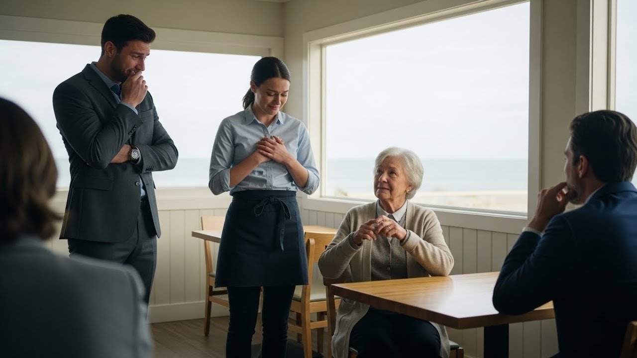 Shy Waitress Signed to Billionaire’s Deaf Mother — His Reaction Left Everyone in Tears
