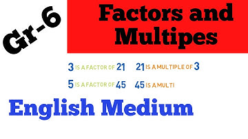 Grade 6 Factors and Multiples for English Medium | Local Syllabus | Online Panthiya | Online පන්තිය
