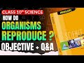10th Science How do organisms reproduce?🤔 VVIMP Questions | MP Board Exam ✅ | जीव जनन कैसे करते हैं?