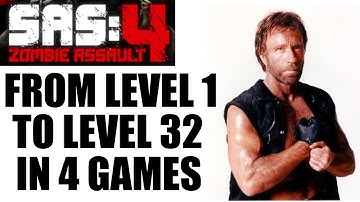 Sas 4 - CHUCK NORRIS (POWER LEVELING)