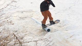 Spring Backyard Snowboard Edit