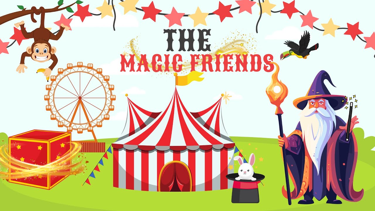 Magic Show Song! 🎩 The Amazing Rabbit, Tucan & Monkey Friends! - YouTube
