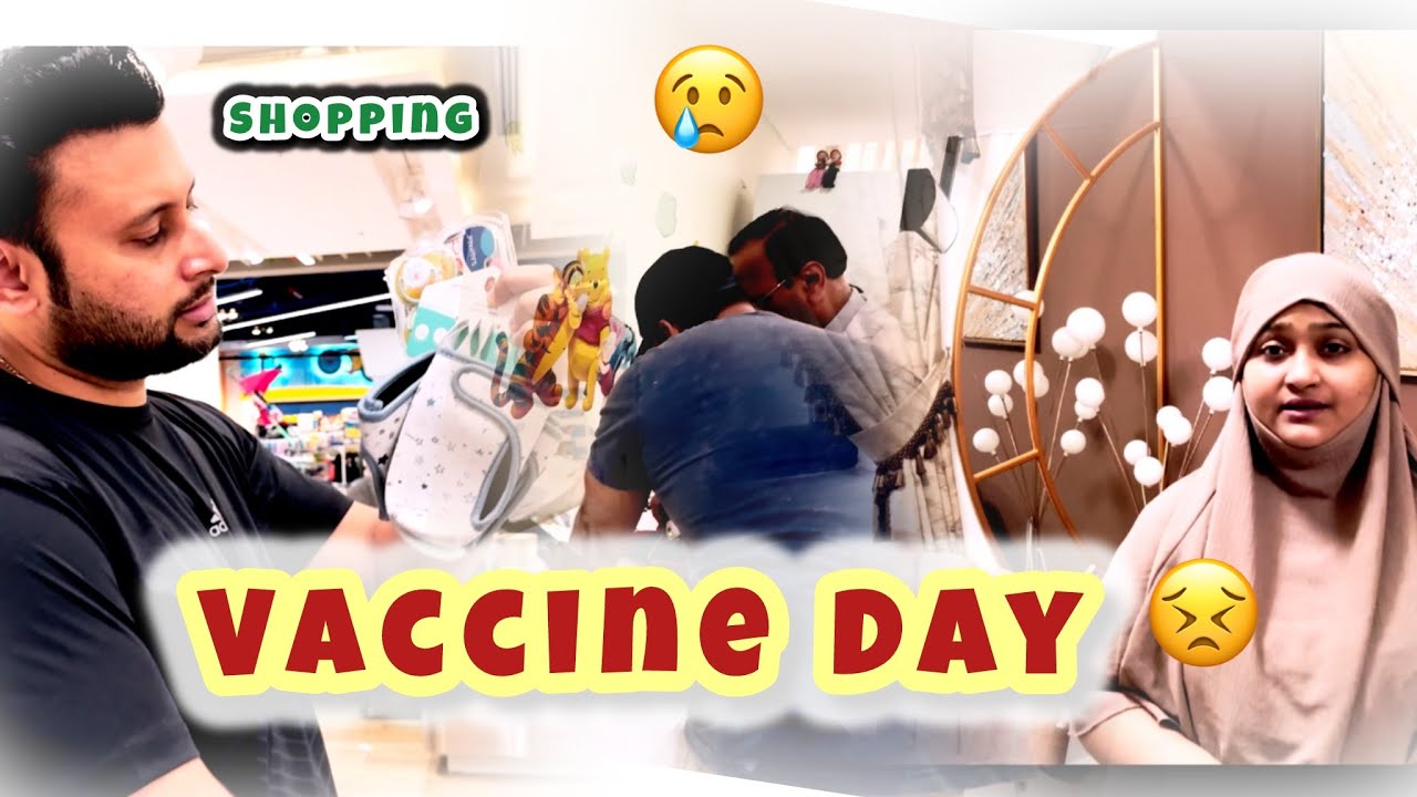 Zeeyan Shopping For Zeeyan 🛍️ | Baby Vaccine Day 😭 - YouTube