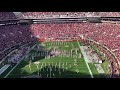 Alabama vs Auburn 2018 National Anthem and Flyover