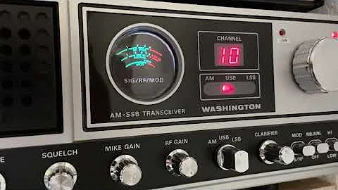 🇸🇪 Mike 21 AT/VL Sweden 🇸🇪 1978 President Washington, BREMI BRL200, SIRIO 827. USB 27.525 🇬🇧