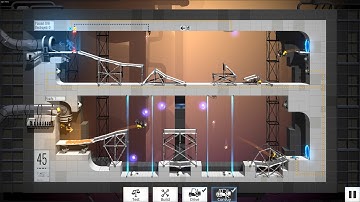 Bridge Constructor Portal Level 45