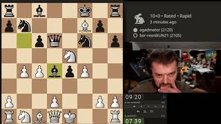 agadmator Plays Some Rapid Games