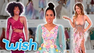 The WEIRDEST Wish Formal Dresses: Online vs Reality?