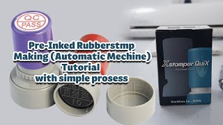Pre Inked Rubber Stamp Making System Tutorial