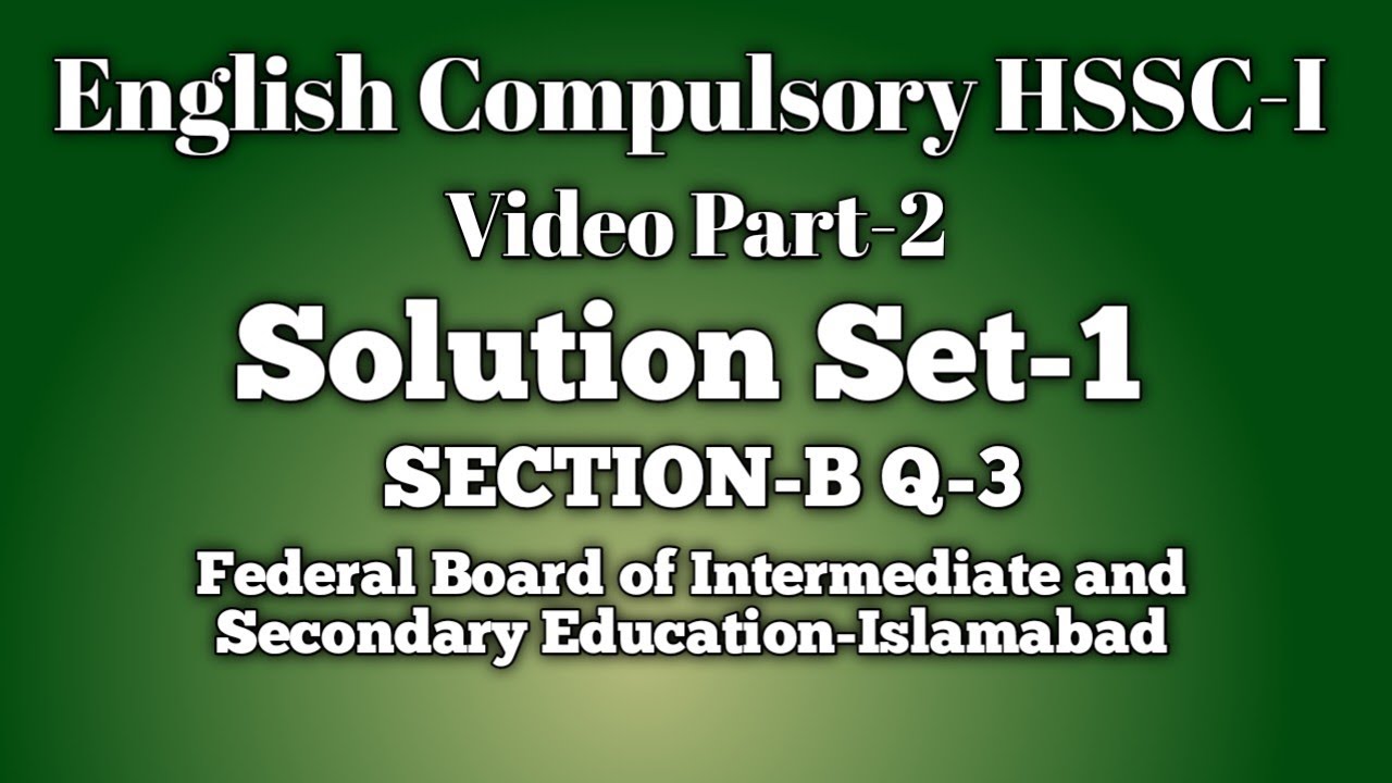SLO Model Paper(1st Year),Set-1(SECTION-B), Q-3 Stanza's Q's & Ans ,Video Part-2