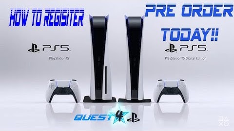 How to Pre-Order PS5 First!!
