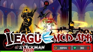 League of Stickman 2018 Arena PVP v5.1.2 MOD APK Download & Gameplay screenshot 2