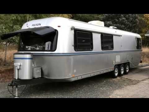 Beautiful 1987 Avion 34x Travel Trailer Custom Interior