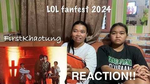 OUR REACTION!! | 18|05|2024 • เอาเลยมั้ย (Let’s Try) • #LOLFanFest2024D1 