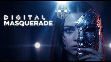 Digital Masquerade – Paper Veins Studio | A Cinematic Darkwave Story (Official Music Video)