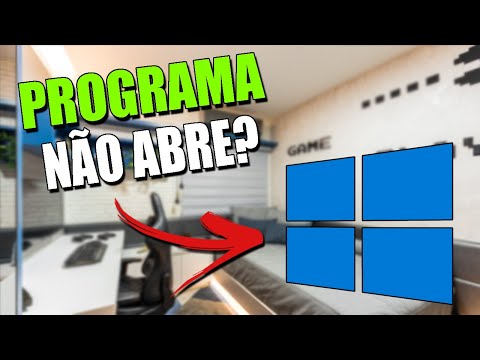 Vídeo: Por Que O Programa Não Inicia