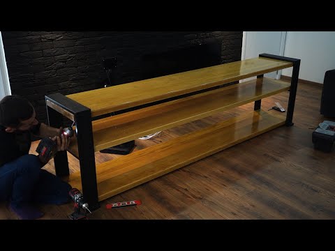 Video: Do-it-yourself TV Stand: Table Stands Made Of Wood And Floor Stands Made Of Metal, Other Options. How To Make Them Step By Step?