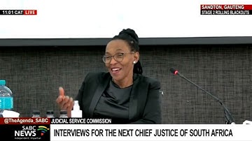 JSC Interview | Justice Maya says she stands alone on her credentials as a "good woman judge"