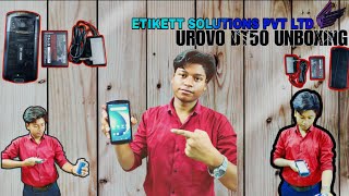 UROVO DT50 UNBOXING | 4GB/64GB WITHIN ||ETIKETT SOLUTIONS PVT LTD||