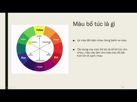 Màu Bổ Túc Là Gì - Bài 9: học về màu cơ bản,màu thứ cấp,màu bổ túc qua các ví dụ