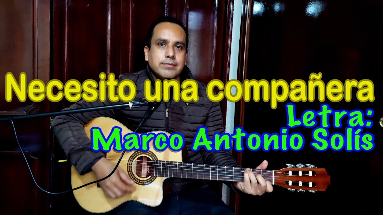 Necesito una compañera - Cover de Los Bukis - YouTube