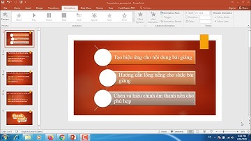 Hướng dẫn lồng tiếng cho slide bài giảng Power Point | Lồng lời giảng khớp với slide bài giảng
