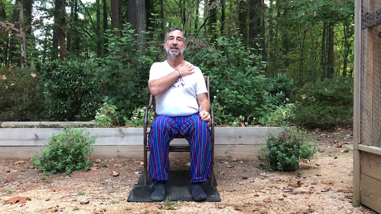 Chair Yoga to Relax the Neck & Shoulders yoga para niños