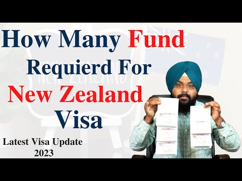 How Many Fund Requierd For New Zealand Visa!! Latest Visa Update 2023!!