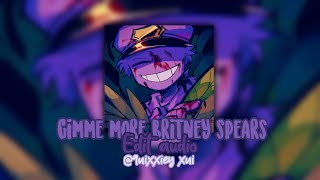 ✦ Gimme more - Britney Spears | edit audio | ⚠️Flash Warn!⚠️ | good part + sped up | quixxiey xui Resimi