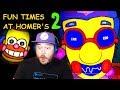 NEW SIMPSONS ANIMATRONICS JUMPSCARE ME IN THIS UPDATE!! | Fun Times at Homer's 2 (Nights 1 and 2)