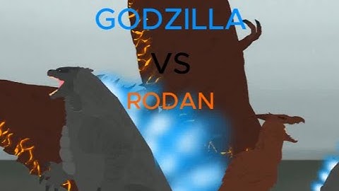 Godzilla VS Rodan | Godzilla Fan Animation