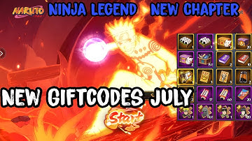 Ninja Legend New Chapter New Giftcodes July - Naruto RPG IOS Android Game