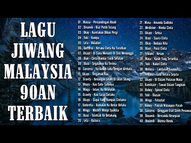 Lagu Rock Kapak Terbaik 90an - Koleksi Rock Lagenda Jiwang Terbaik Sepanjang Zaman - Lagu  Malaysia class=