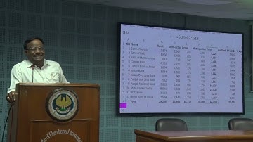 Workshop on Bank Audit @ SIRC of ICAI on 12th March 2025.