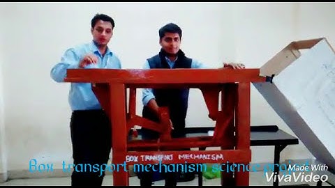 Box transport mechanism science project