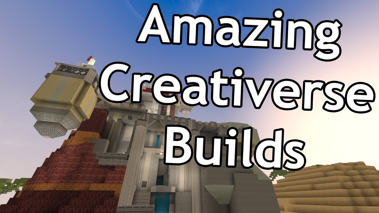 AMAZING HOUSE TOURS! (on an open server) - Sloppy's Creativerse World (65)