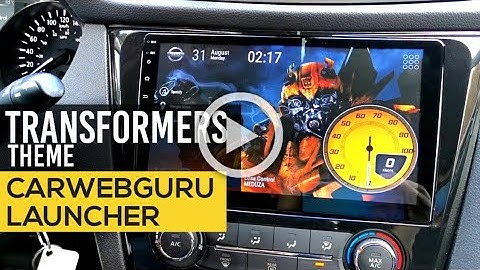 Carwebguru Launcher: Customized Transformers Theme (Bumblebee)