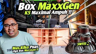 Ini Bukti Box Maxxgen K5 Maximal Di Sukai Banyak Orang Mas Riko Puas 1 Subwoofer Menggelegar